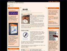 Tablet Screenshot of mxm.nl